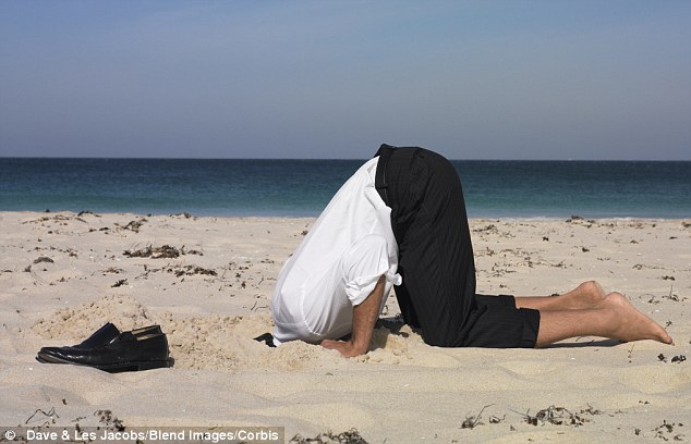 Head Officially in Sand