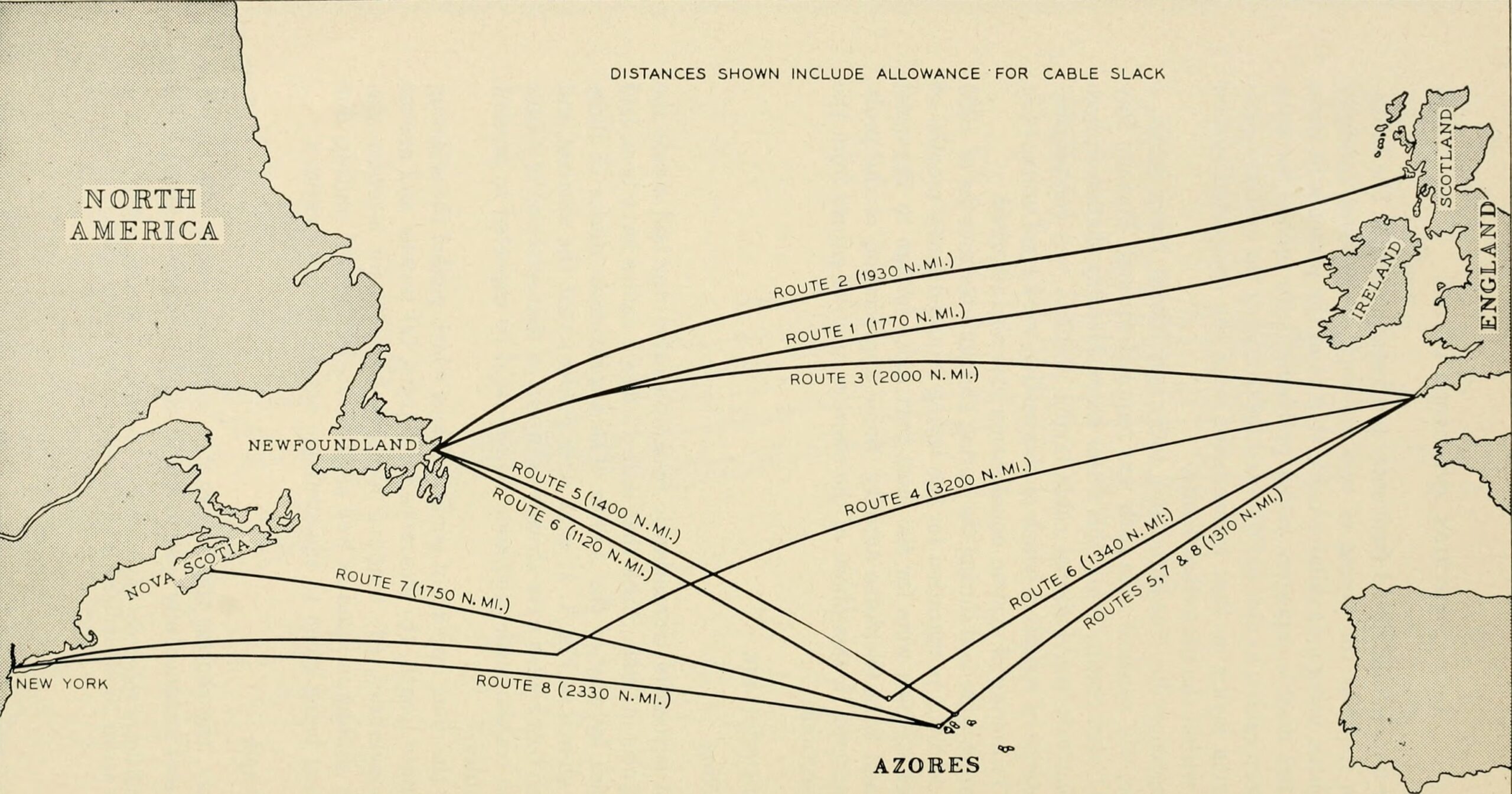 Section of the TAT-1 transatlantic telephone cable